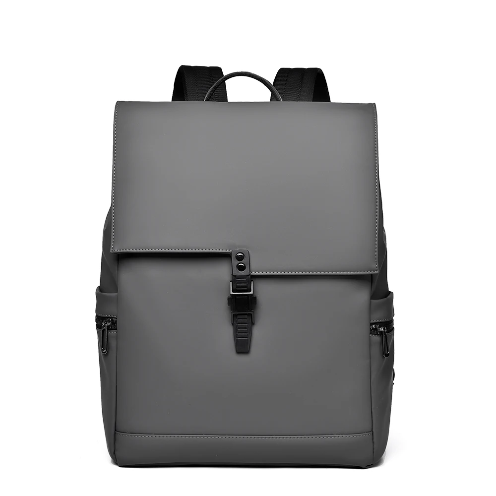 backpack men solid color Oxford men's mini backpack multifunctional chest bag 3