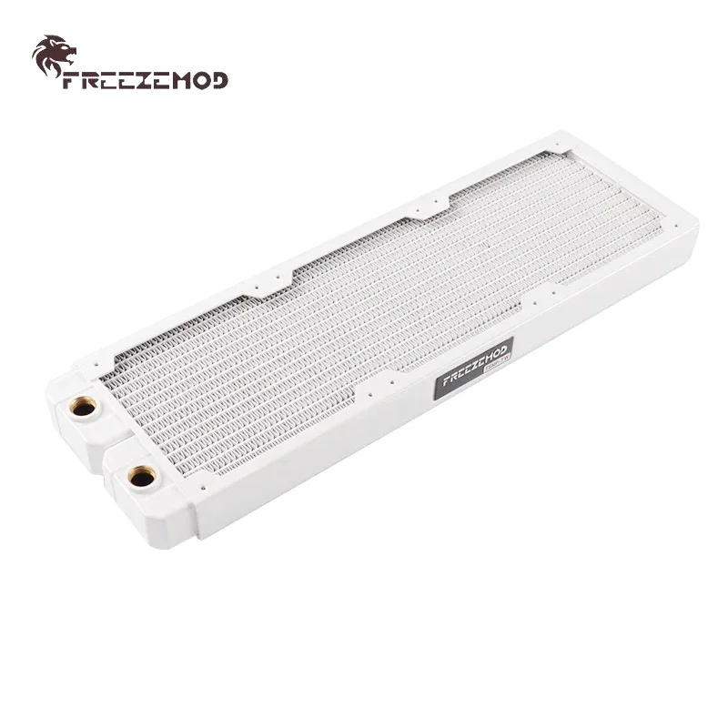 Dissipador de Água de Cobre Radiador do pc Branco Opcional e Preto 14 Canais 29 mm Grosso 120 mm 240 mm 360 mm 480 mm - Imagem 4