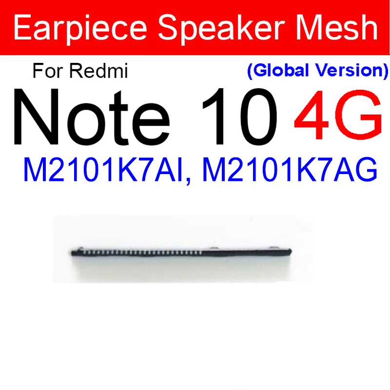 Earpiece Speaker Mesh Anti dust Grill Net For Xiaomi Redmi Note 7 8 8T 9 10 Pro 4G 5G Redmi 9A 9T 9S K20 K30 Pro Prime earpiece replacement parts,earpiece speaker,loudspeaker earpiece speaker