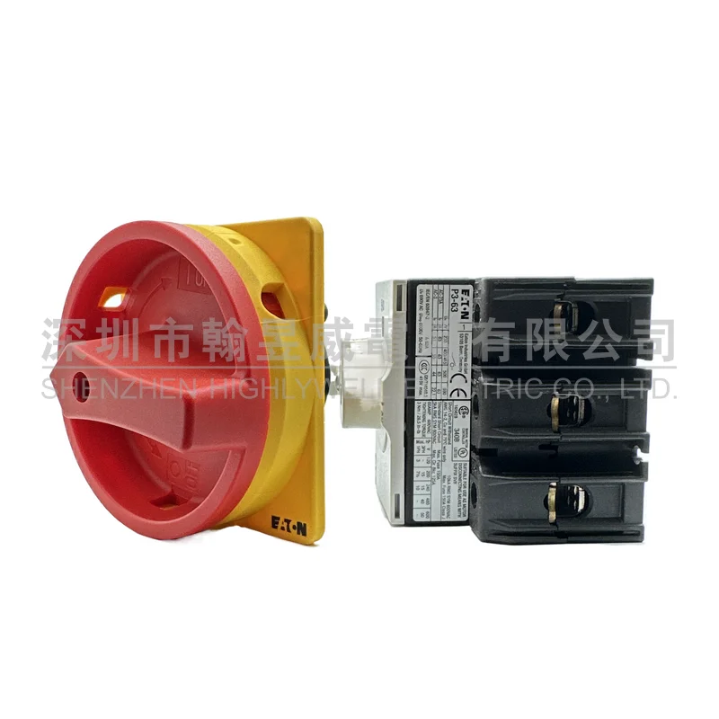 Etn Eaton 63A3P Conversione Isolamento Interruttore Di Alimentazione Ul Csa P3-63/V/Svb Biella Zav-P3