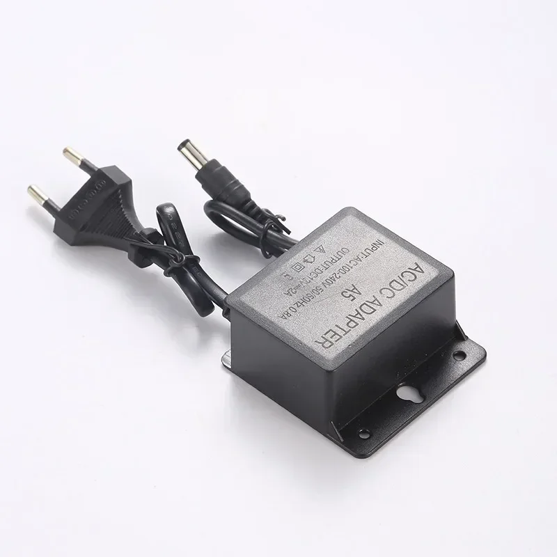 Power Adapter Power Supply AC DC Charger 12V 2A EU US Plug Waterproof Outdoor For Monitor CCTV CCD Security Camera