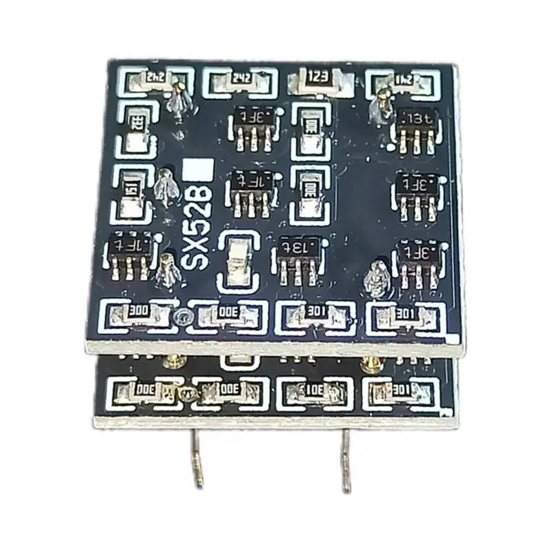 B68C 2 PCS SX52B 완전히 독립된 듀얼 연산 증폭기 모듈 Opa1612 칩 프리앰프용 오디오 DAC 헤드폰 앰프