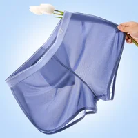 1PCS/2PCS/3PCS  Cool and Breathable Men's Ice Silk Casual Shorts Open Side  for Summer Homewear Arrow Shorts - Image 3