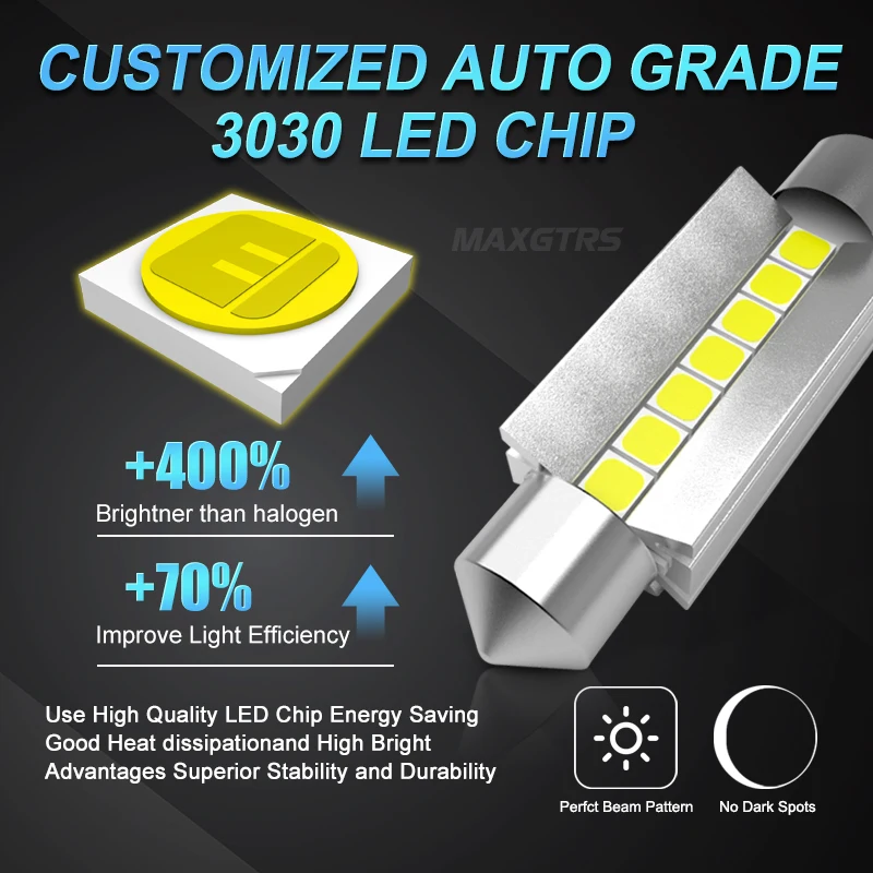 ĵ ڵ  , ׸  ,  ,  12V, 2x ǰ 3030 Ĩ, C5W, C10W, LED 31mm, 36mm, 39mm, 41mm