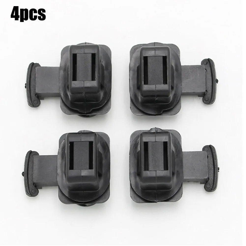 

4pcs Car Rear Seat Cushion Pad Clips Fits For Honda For Accord Crosstour Insight For Acura TL TSX 82137-SDA-003 Black Plastic