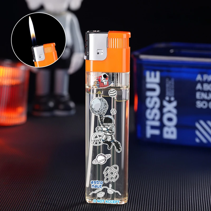 Cigarette Lighter Creative Big Mac Extra Large Lighter Large Capacity Personalized Extended Portable Men's Cigarette Accessories