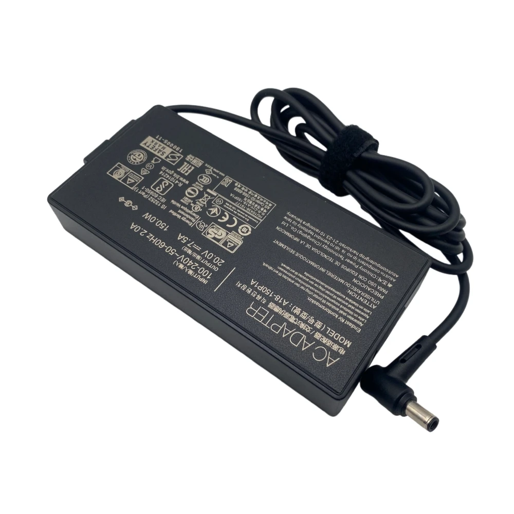 150W 20V 7.5A 6.0*3.7mm AC 어댑터 노트북 충전기 (ASUS TUF 게이밍 F15 FX506LH-HN236W 비보북 프로 15 16 16X 호환)