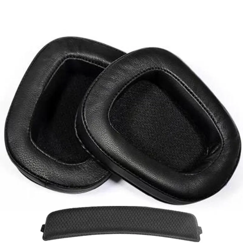 

Sheepskin Ear Pads Cushions Replacement for Logitech G930 G933 G933S G935 G633 G633S G635 G533 G430 G431 G432 G433 Headphones