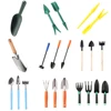 Bonsai Soil Digging Shovels 3-tooth Small Harrows Garden Flower Spades Mini Home Gardening Tool Set Seedling Transplant Fittings 6