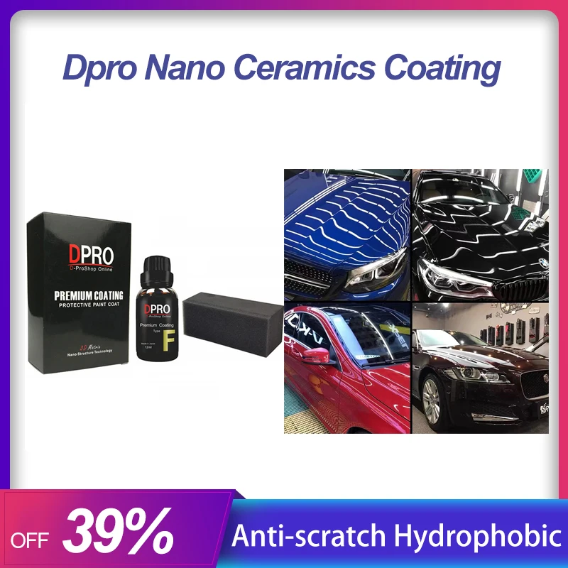 

Dpro Liquid Glass Ceramic Car Coating Waterproof Nano Ceramics Car Paint Care Anti-scratch Super Hydrophobic Glass Coating