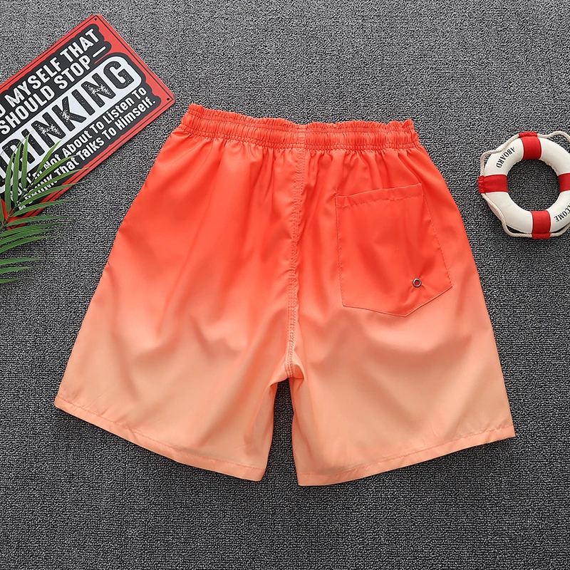 Stylish men Beach Pants personable handsome men Beach Swimming Shorts With breathable mesh lining 3
