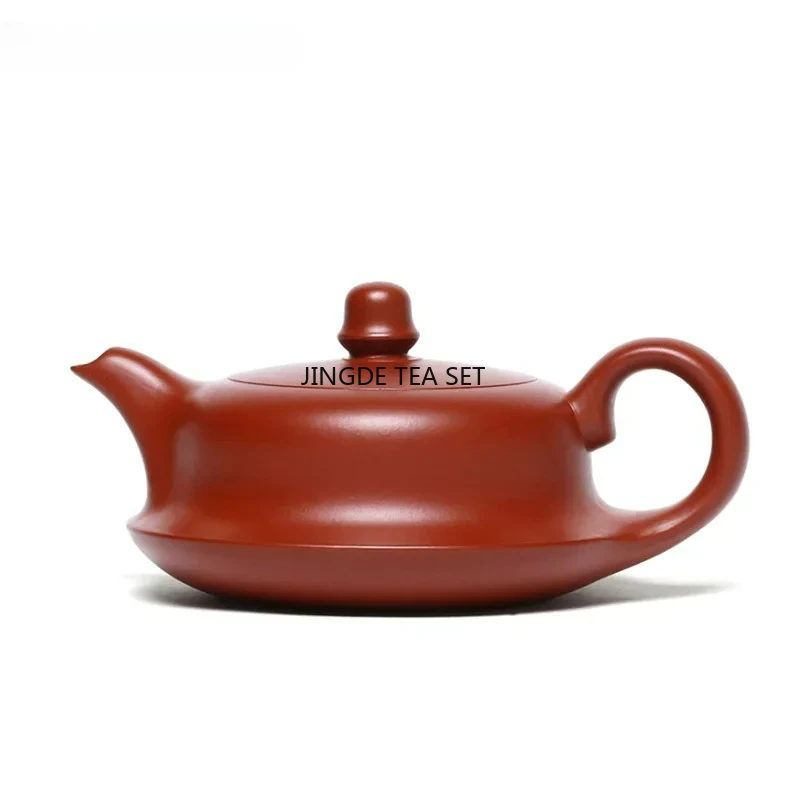 180ml Yixing purple clay teapot handmade raw ore Dahongpao mud beauty tea infusion pot Chinese Kung Fu tea set