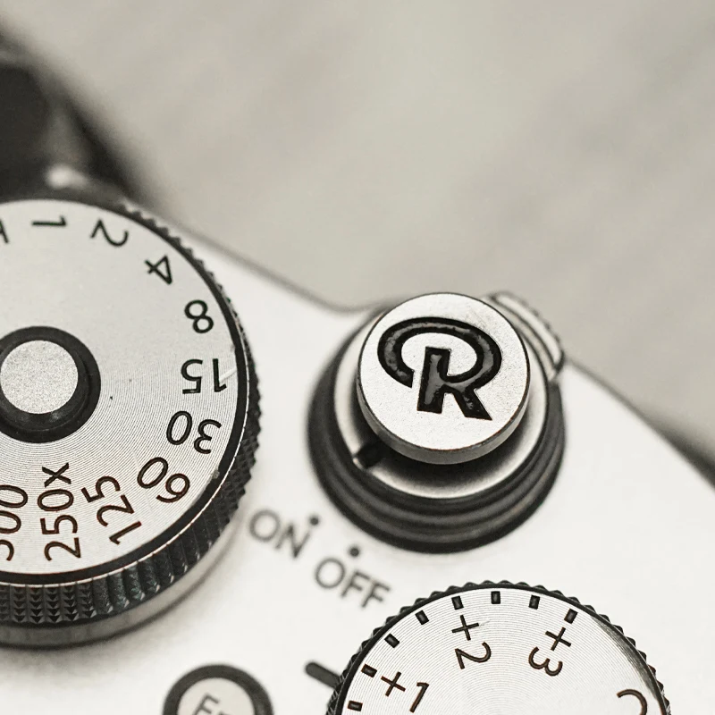 Per Fujifilm Xt3 Leica M10 Sony A1 A7C Decorazione Della Fotocamera In Metallo Canon Panasonic Dc-G100Kgk S1H S5 S5M2 Pulsante Dell'Otturatore Della F