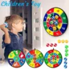 Colorful Number, Fruit And Animal-Themed Dartboard Game for Kids Safe Darts with Fun Designs Party Interesting Games 1