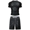 Cody Lundin Male Shirt + Pants Gym Set Men's MMA No Gi Jiu-Jitsu Brazilian Grappling Kickboxing Fitness Training Rash Guard Sets 2