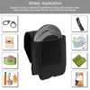 Handcuffs Pouch Molle Shackles Case Universal Handcuffs Holster Quick Release Standard Chain Cuffs Holder for Tactical Vest 4