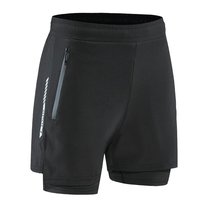 Running Shorts Men 2 In 1 Quick Dry Marathon Sport Short Pants Double