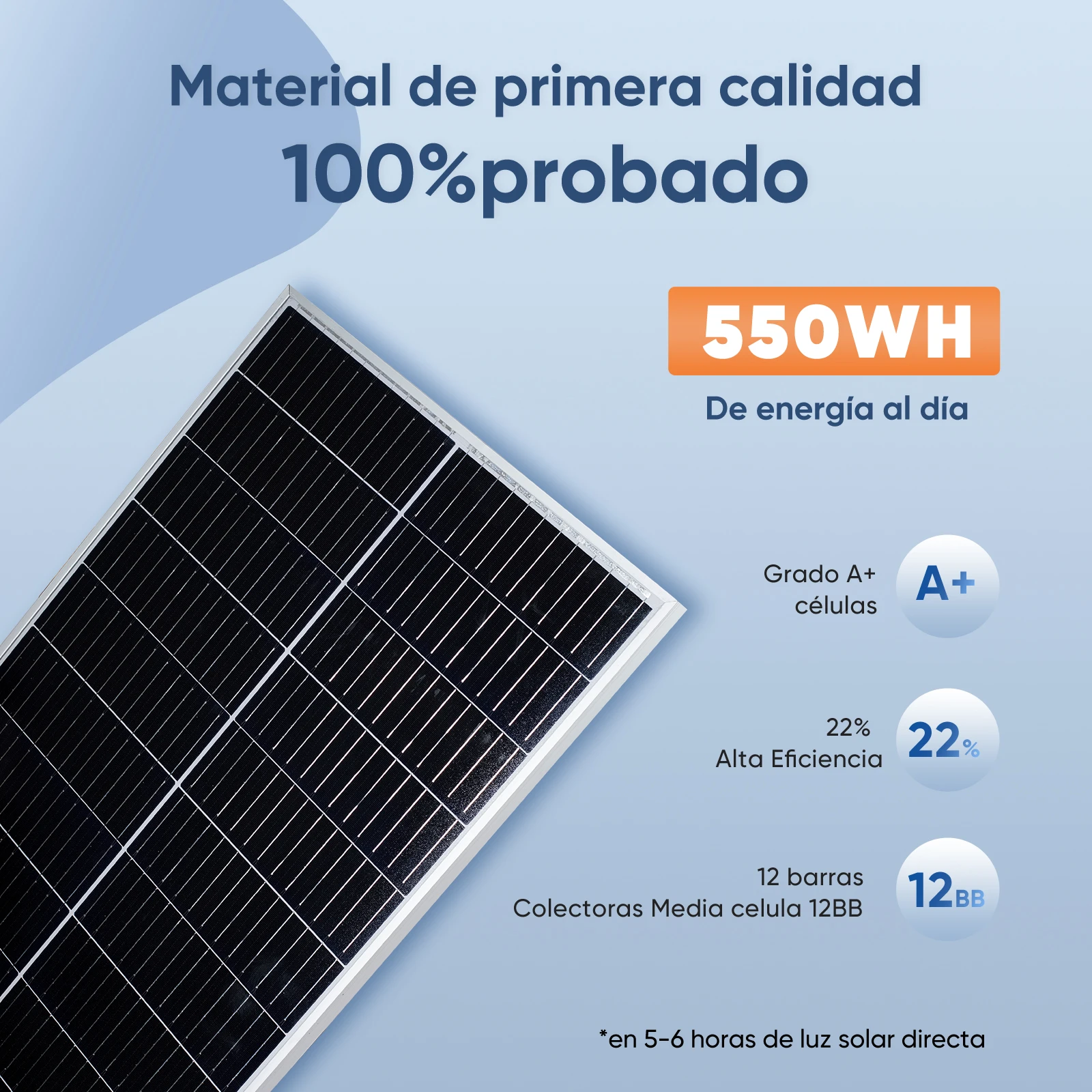 Set de 2 placa solar fotovoltaico 500W total 1000W Jasolar mono