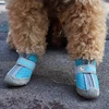 Dog Shoes Non-Slip Soles Thick Plush Protection Paw Pet Shoes Warm For Dog Non-Slip Dog Shoes Breathable Climbing Pets Booties 2