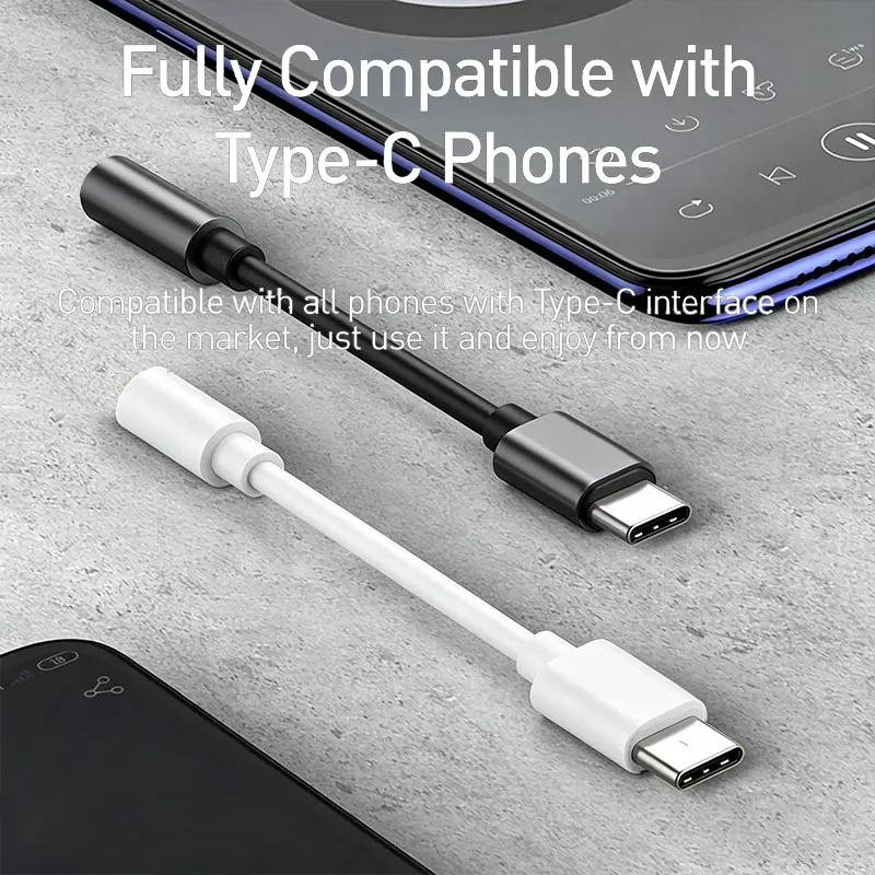 USB-C to 3.5mm Audio Adapter Cable