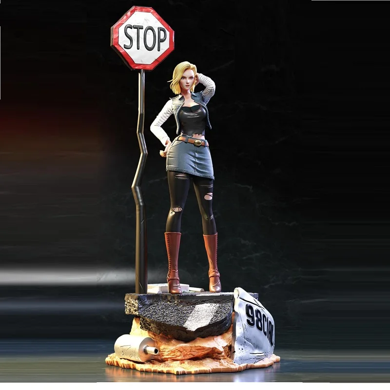 LindenKing1618Scale3DWhiteResinFigureGarageKitsGKModel