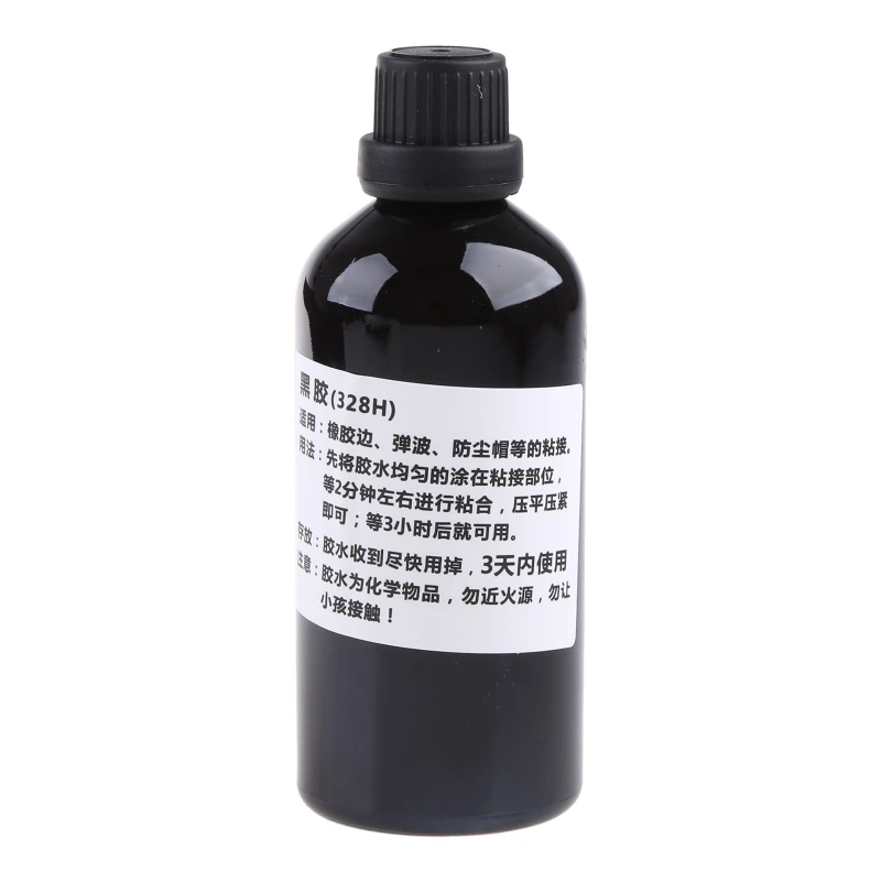 100ml 검정색 노란색 스피커 서라운드 접착제 수리 접착제 접착제 전자 씰