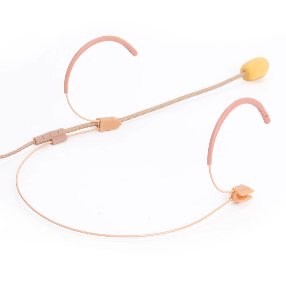 3.5mm 플러그 유선 헤드 착용 마이크, 단방향 헤드 마운트 유선 마이크 헤드셋, 음성 증폭기 스피커용 미니 마이크