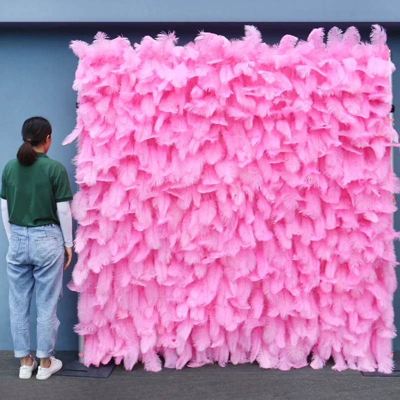 Pink Feather Pampas Grass