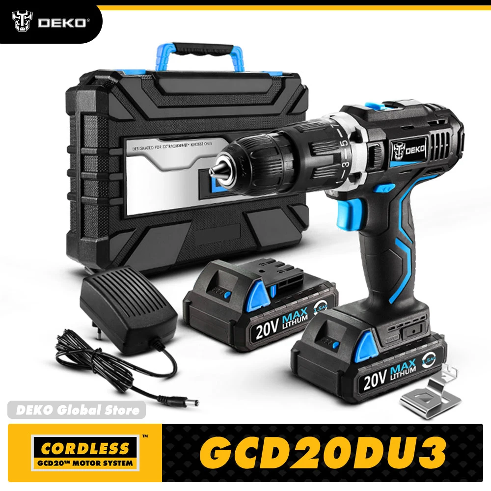 аккумуляторная дрель deko