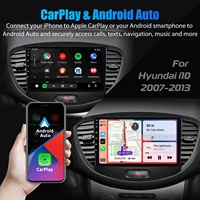 ESSGOO Android 14 pour Hyundai i10 2007–2013 9" CarPlay sans fil Android Auto Écran IPS tactile Navigation GPS Commandes au volant Autoradio Bluetooth WiFi USB FM Lecteur vidéo multimédia Mirror Link Image dans l'image 3