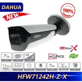 Dahua Original IPC-HFW71242H-Z-X 12MP IR Bullet WizMind Network Camera Support Face Recognition  Face Detection PPE ANPR 1