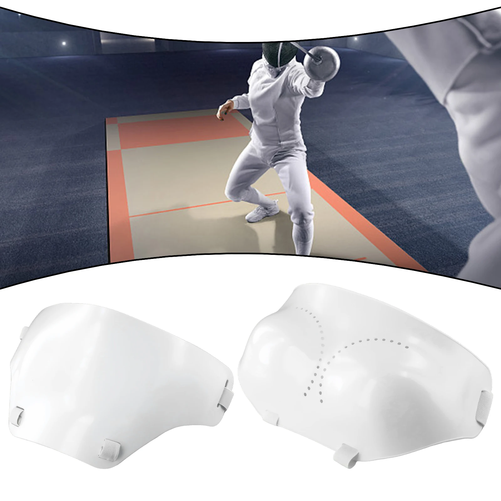 

Adjustable Fencing Chest Guard Custom Fit Elastic Band For Foil Epee Saber Protective Gear Chest Protector Fencing Accessories