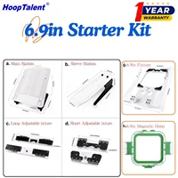 Hooping Station Kit for Brother VR PRS100 PR1X PR620 PR650 PR655 PR670E PR680W PR1000E PR1050X PR1055X | Precision Embroidery Positioning Tool - Image 3