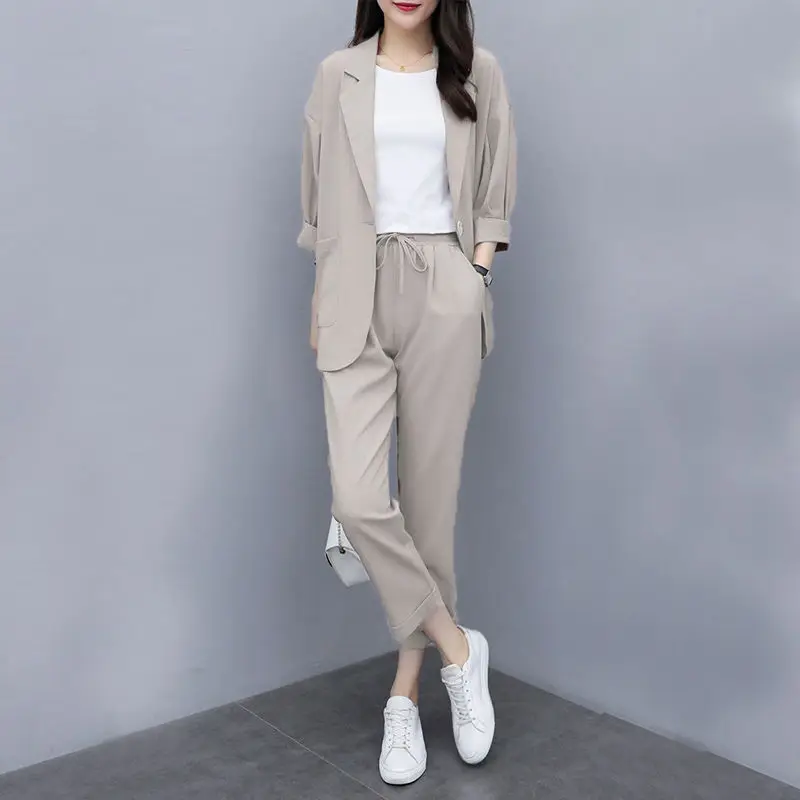 2022 Fashion New Women's Spring Autumn Suits Elegant Korean Style Pure  Color Design Long Sleeve Classic Leisure Girl's Blazer - China Suit and  Ladys' Suit price