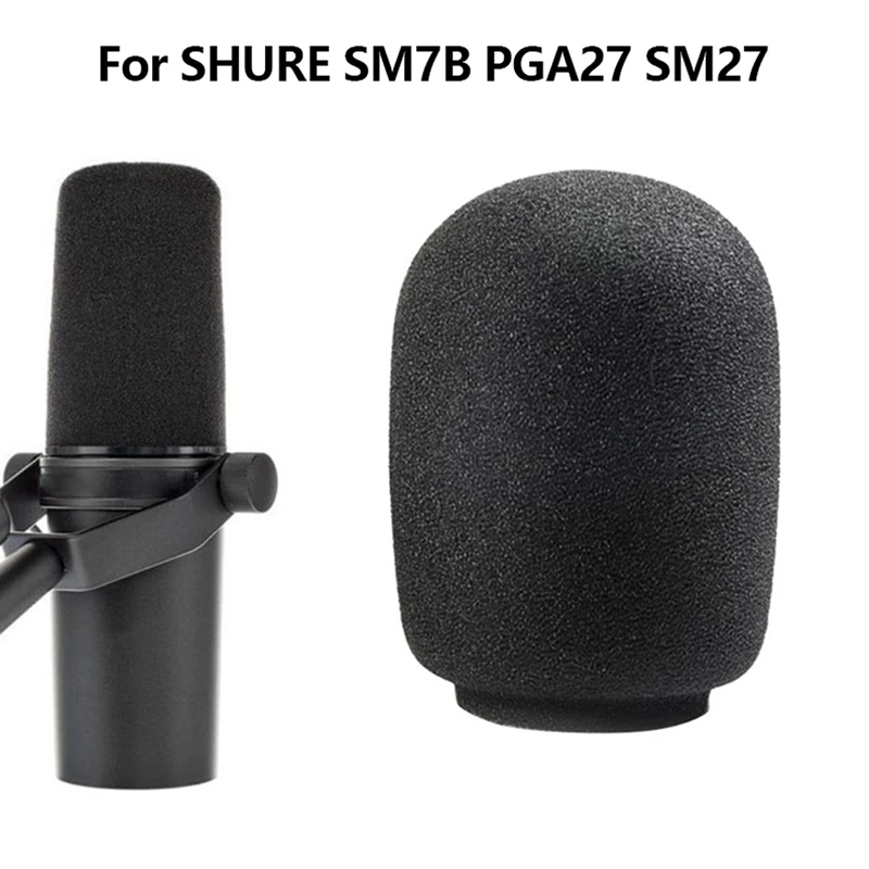 Microfono In Schiuma Parabrezza Per Microfoni A Condensatore Sm7B Pga27 Sm27-Come Filtro Pop Per I Microfoni