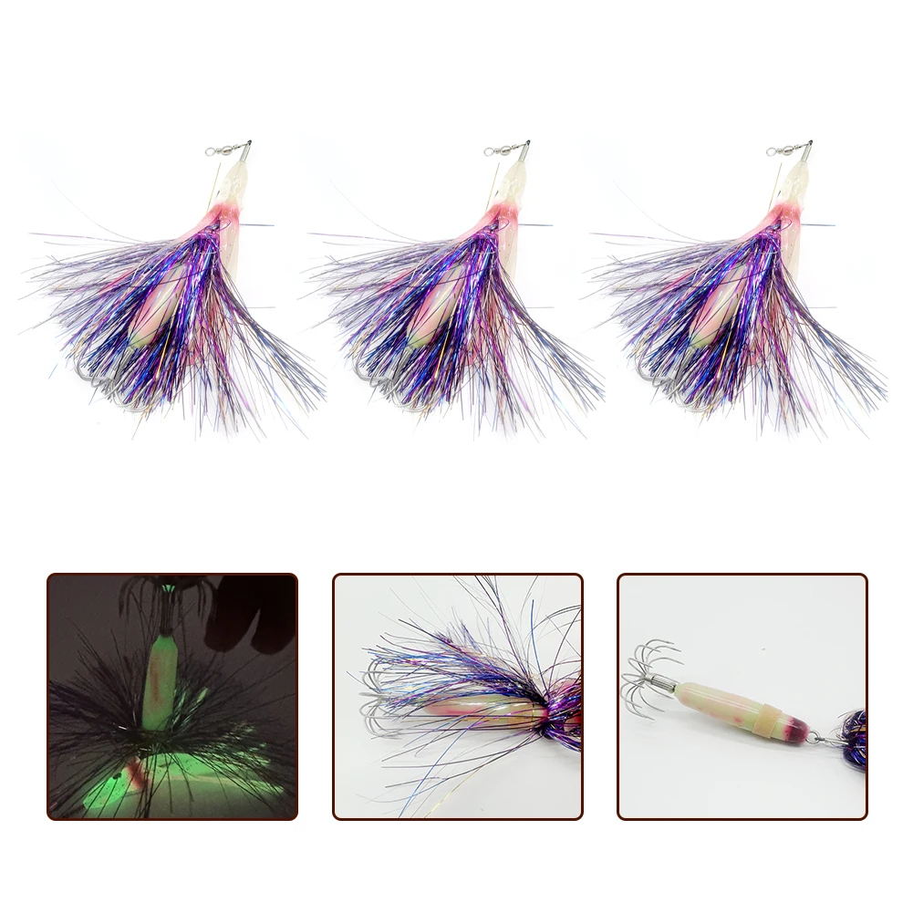 

Cuttlefish Squid Jigs Hooks 12 Needles Strong Glow Cuttlefish Fishing Lure Hook Fishing Tool Accesseries For Catching Fish
