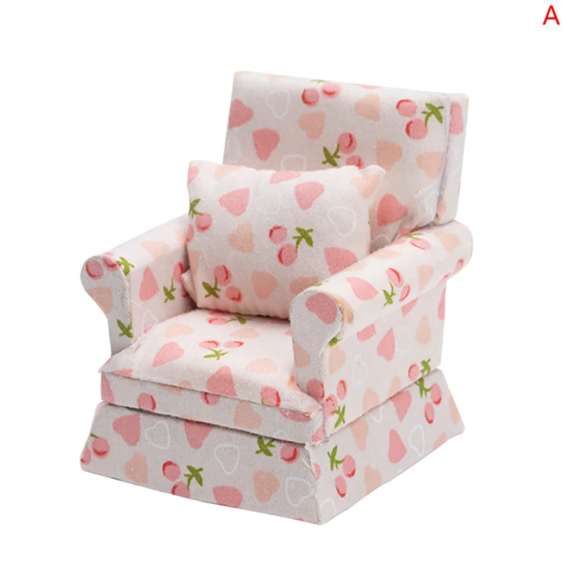 1:12 Mini Cute Dolls Sofa Pillows Set Simulation Dollhouse Furniture Toys Miniature Doll House Accessories Children Toys Gift images - 6