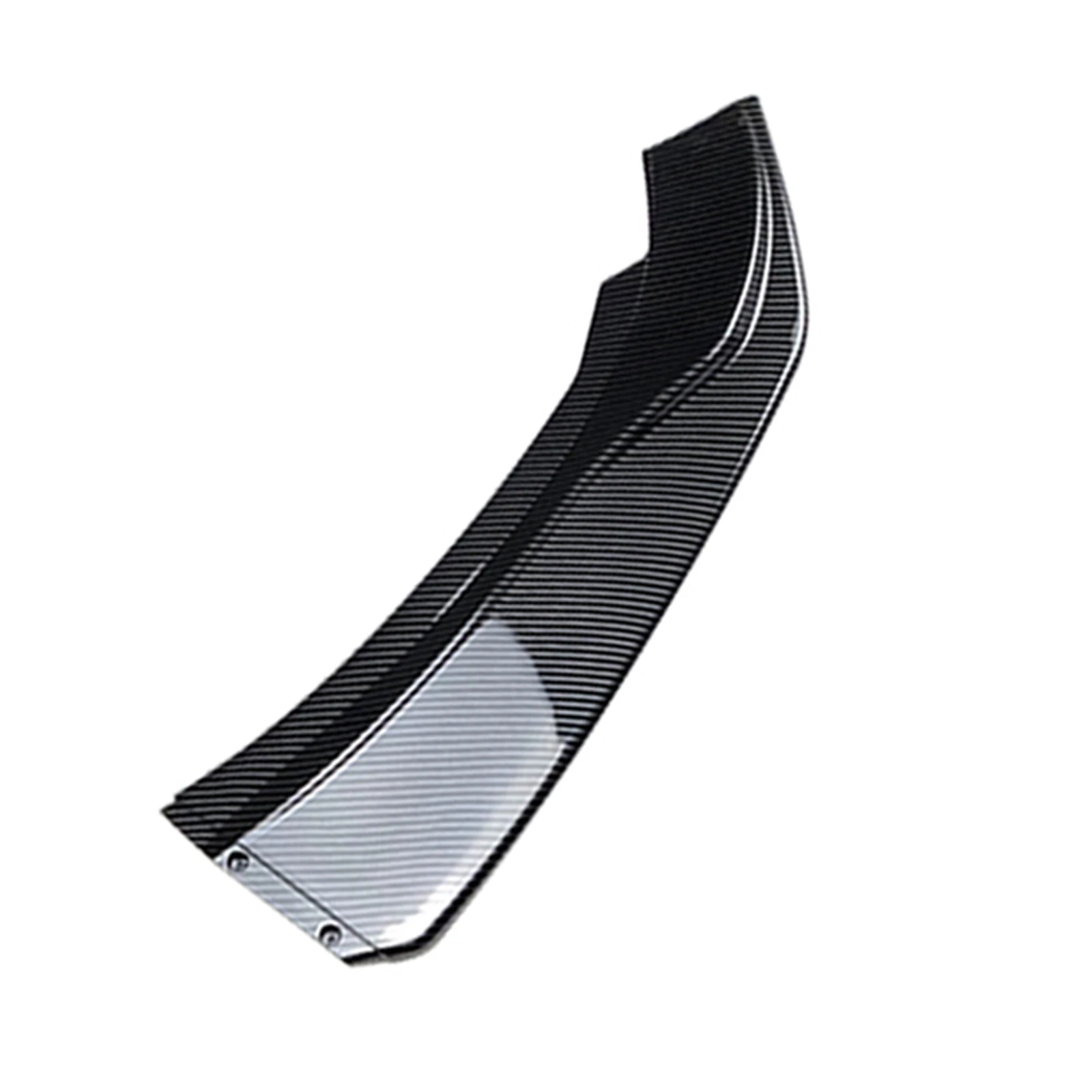 카본 파이버 룩/글로스 블랙 프론트 범퍼 스포일러 스플리터 립 BMW 2 시리즈 F22 F23 220i 225i 228i 기본 모델 2014-2019