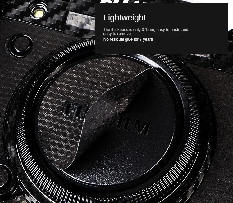 Ucons Anti-scratch Camera Sticker for Fujifilm X-T5 Skin Full Protective Sweat-Resistant 3M Pre-Cut Sticker for X-T5