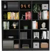 15-Tier Bookcase Space Saving Storage Bedroom Living Room Home Office Kitchen Garage 4