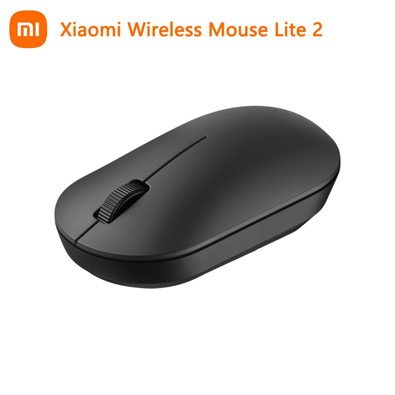 Xiaomi Wireless Mouse Lite 2.4GHz 1000DPI Ultra-thin Optical Portable USB Receiver Office Computer Game Mice