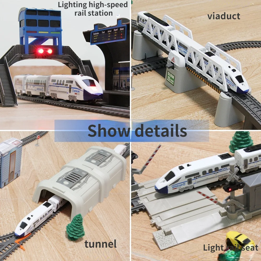 Train électrique enfant 4 moteurs – Toys Motor