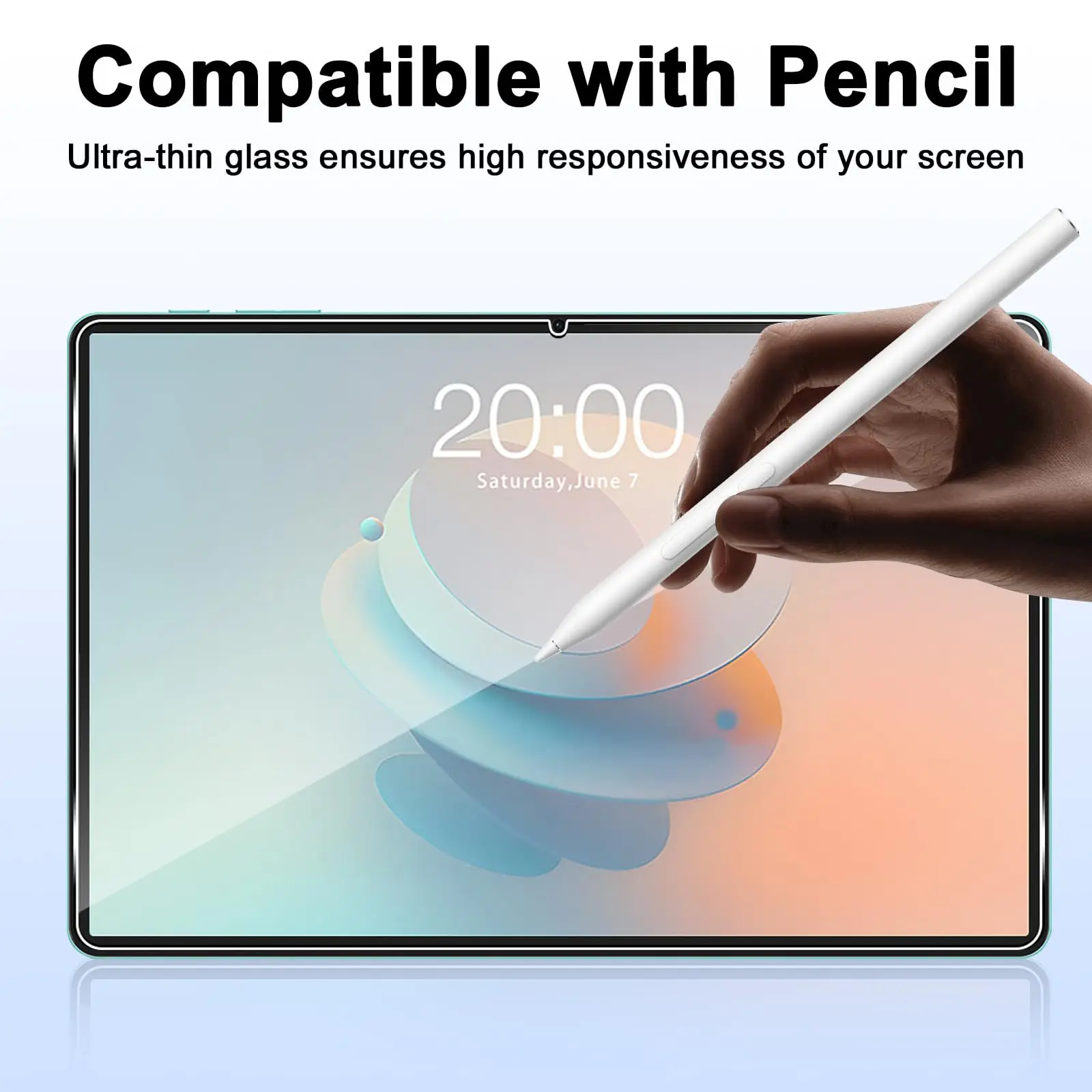 Premium Tempered Glass Screen Protector - 11-Inch HD Clear, Explosion-Proof, Anti-Fingerprint