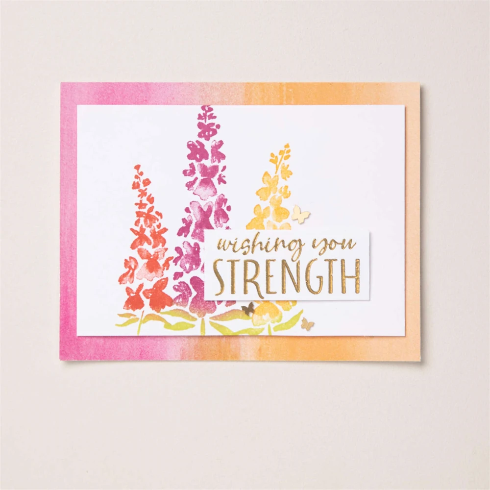 Cutting Dies/Clear Silicone Stamp Inspiring Snapdragons So Sorry DIY Crafts Card Album Making Scrapbooking Stencil ST03