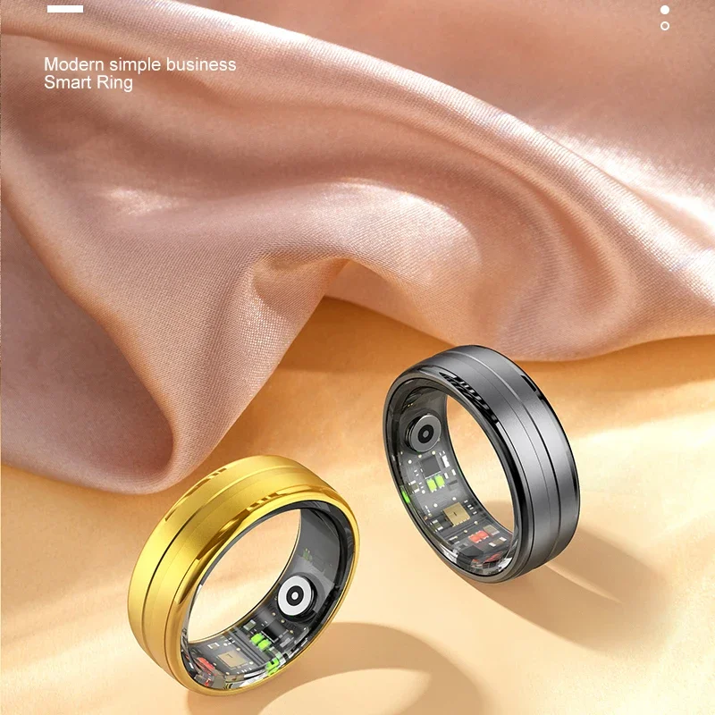 2026 New Men Smart Ring Mluti-Sport Heart Sleep Monitor Smartring Fitness Tracker 5ATM Waterproof Rings for Woman IOS Android