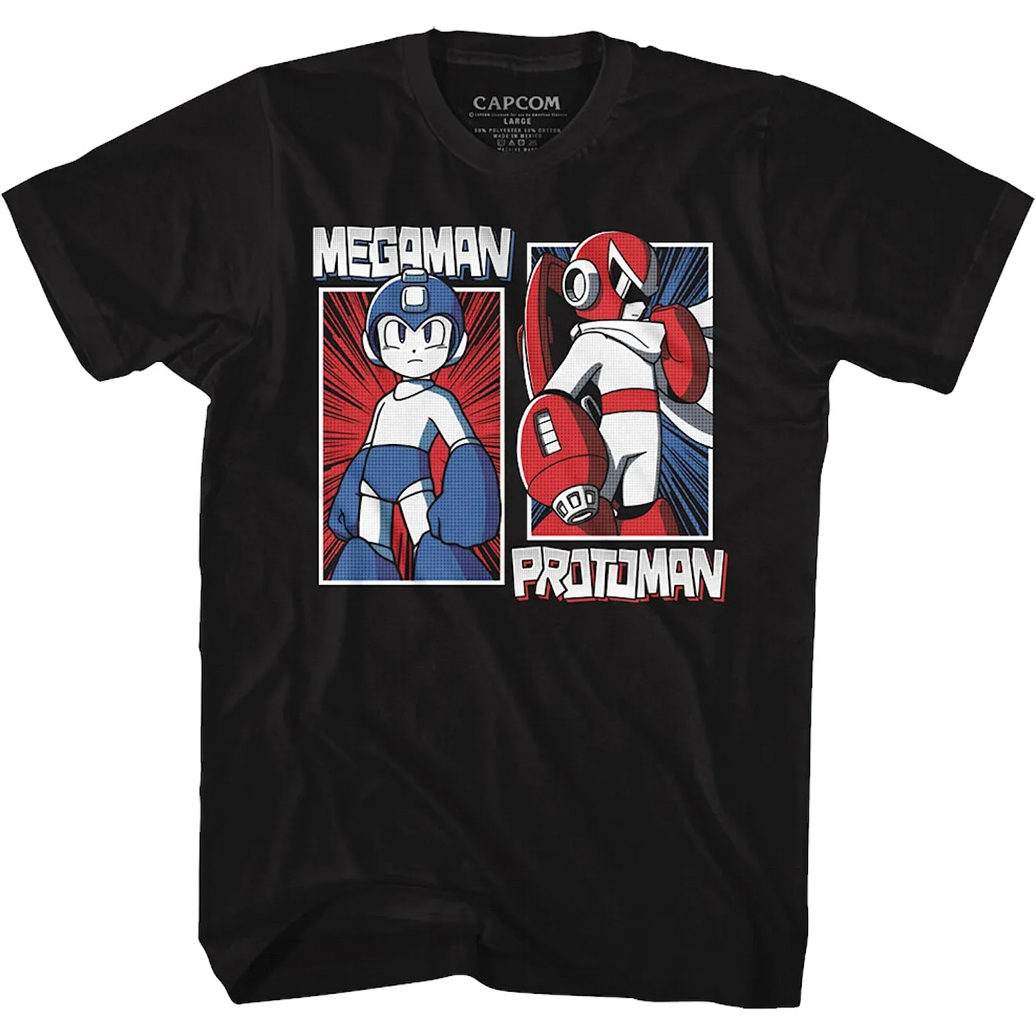 1987 Rockman Classic Game Zero Mens T-Shirt Mega Manr Short Sleeve - Main Image