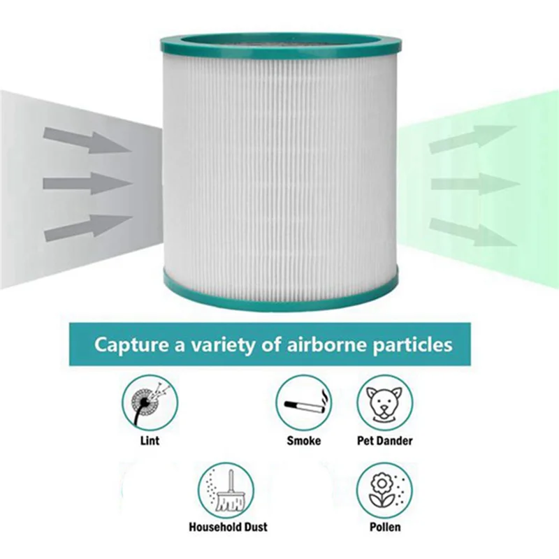 Description Picture 2 of itemCompatibl HEPA Replacement Air Filter for Dyson TP01,TP02,TP03,BP01 AM11 Tower Purifier Pure Hot Cool Link Replace Parts