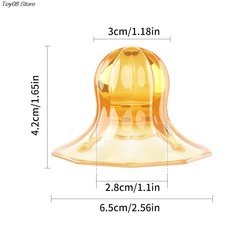 1PC Soft Silicone Nipple Corrector Suckers Suction Nipple Aspirator Puller Flat Inverted Retraction Nipple Treatment Redress 5