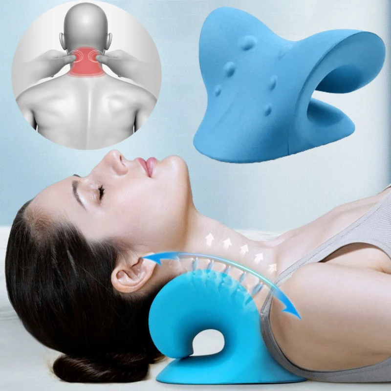 Pillow Neck Shoulder Relaxer Cervical Traction device