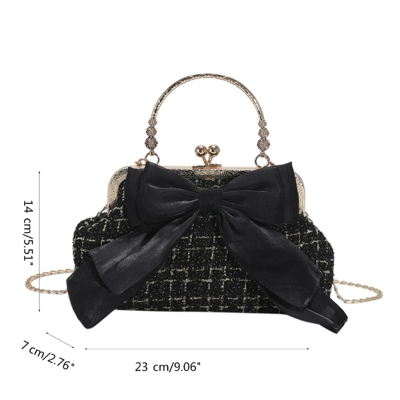Elegant Women Shoulder Bag Evening Party Chain Purse Stylish Crossbody Bag Gift